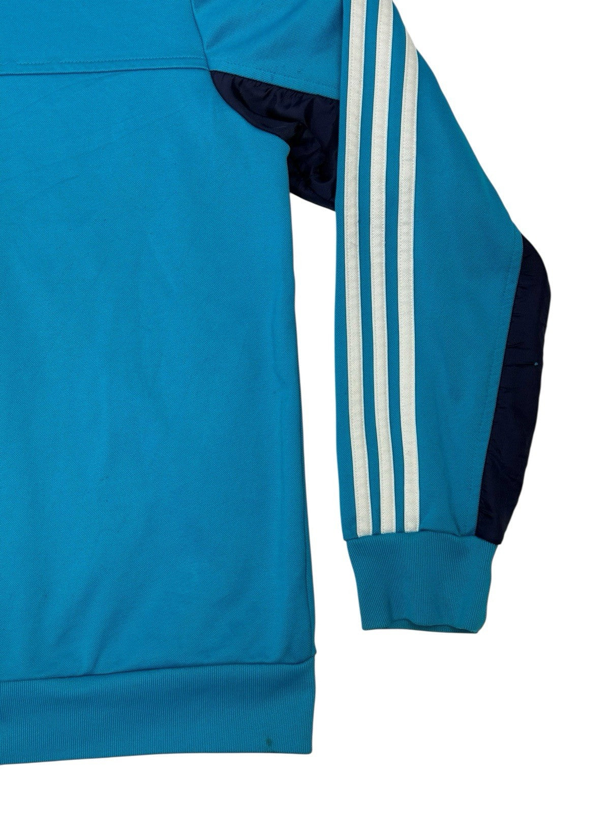 Adidas Real Madrid FC Blue Zip Track Jacket Youth XL (Age 15-16)