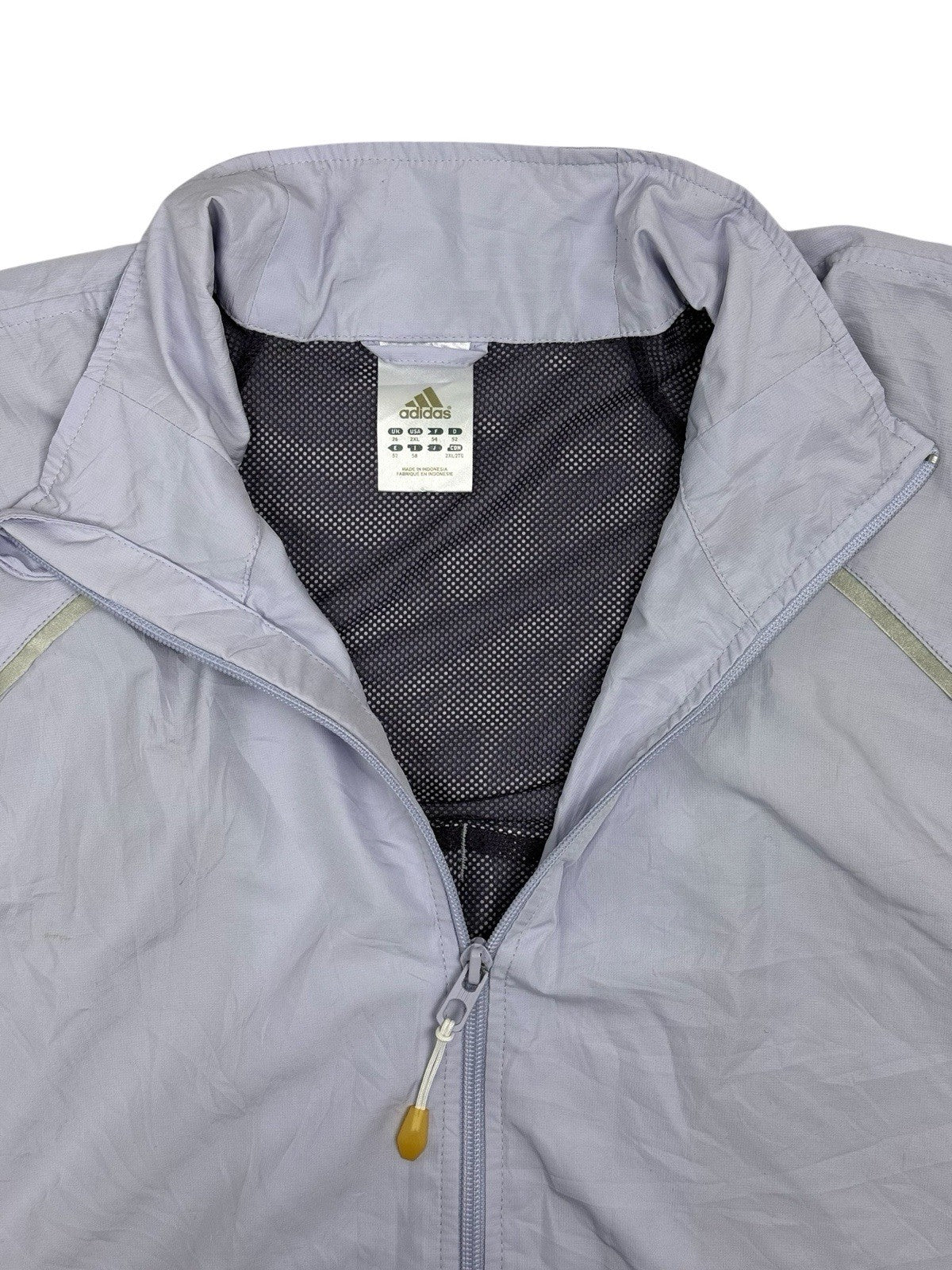 Adidas Retro Purple Zip Track Jacket 2XL