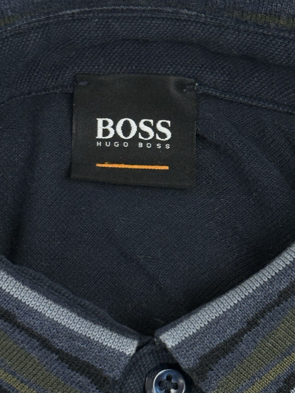 Hugo Boss Blue Polo Top Small