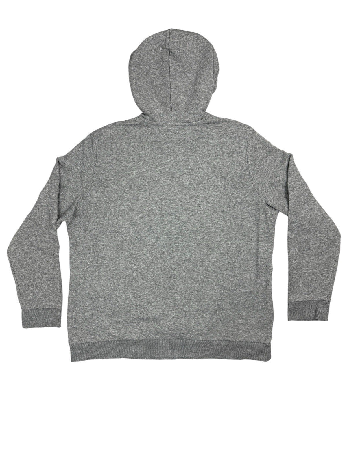 Adidas Grey Spellout Logo Hoodie 2XL