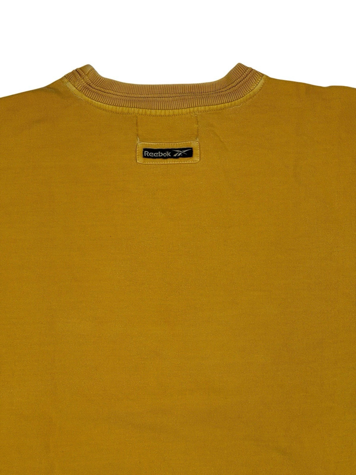 Reebok Vintage Yellow Embroidered Jumper XL
