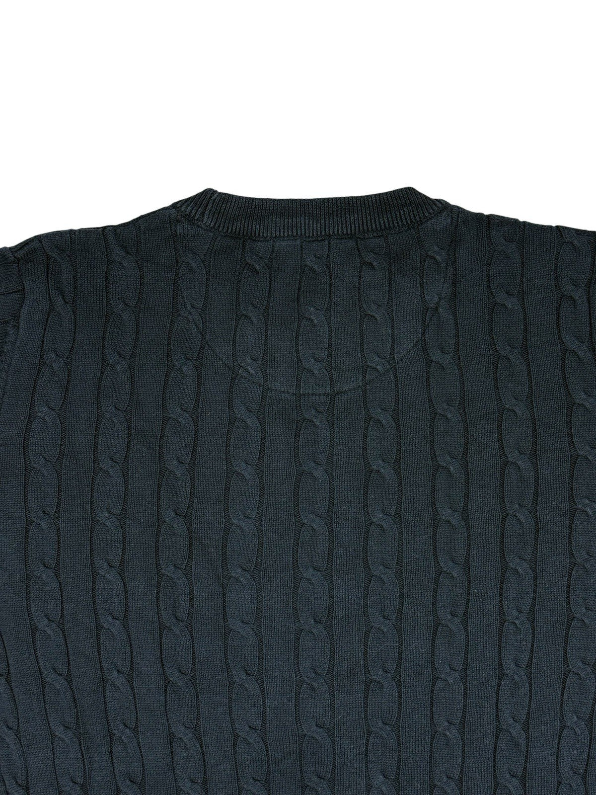 Racing Green Blue Knit Cotton Jumper Small