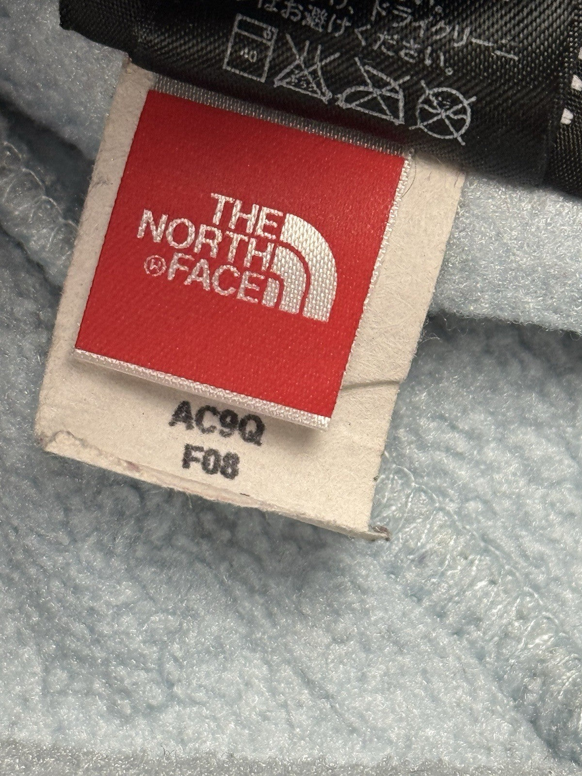 The North Face Blue Denali Fleece Jacket Girls Medium