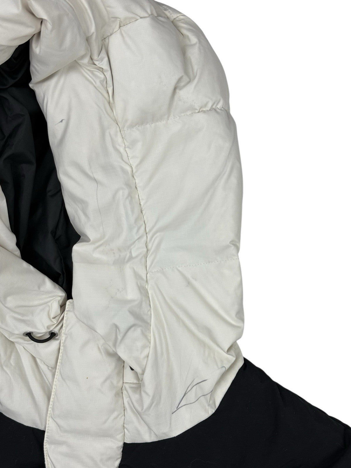 The North Face White Down Insulated Puffer Jacket Small