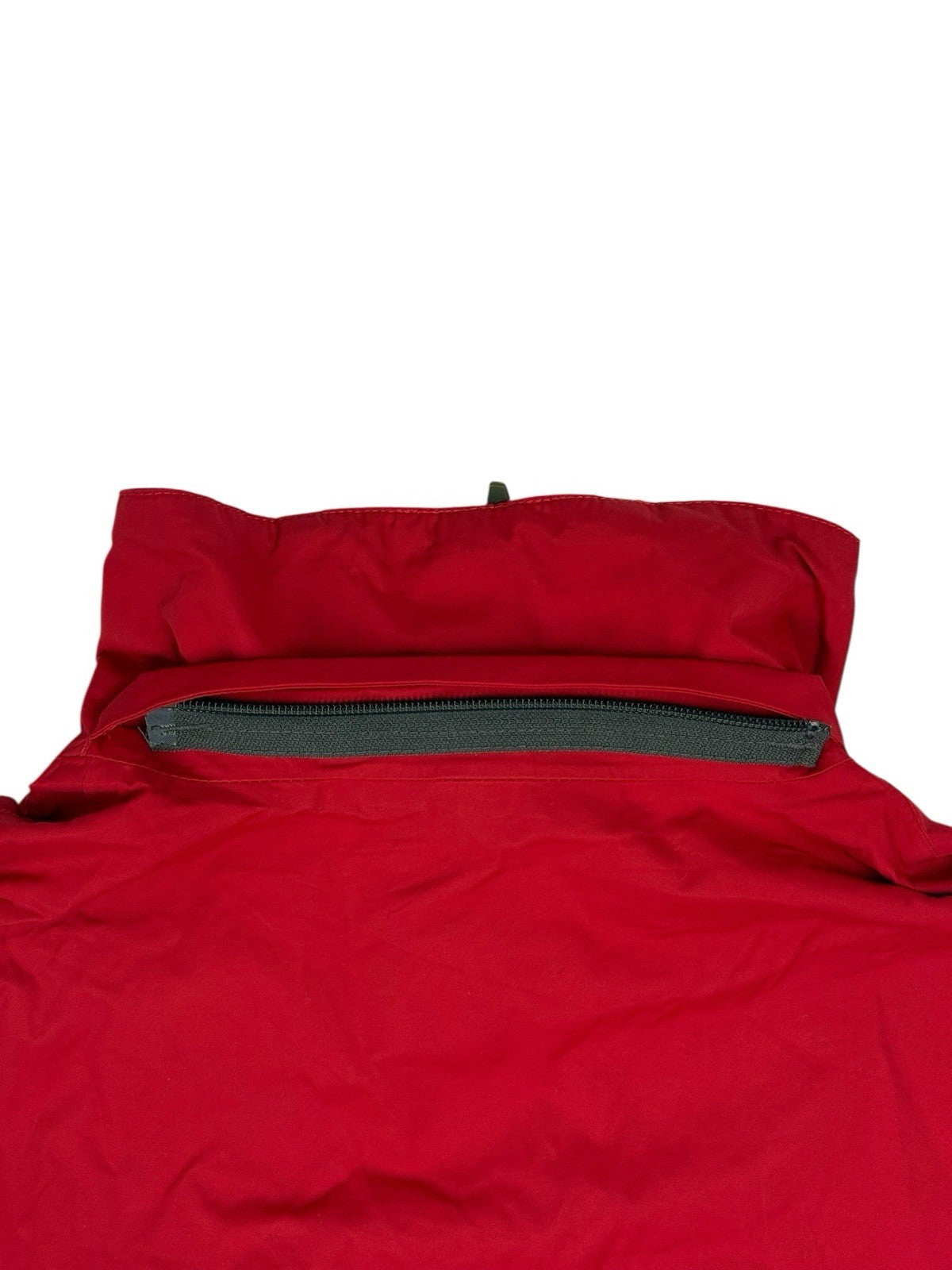 Columbia Red Omni-Tech Zip Rain Jacket Medium