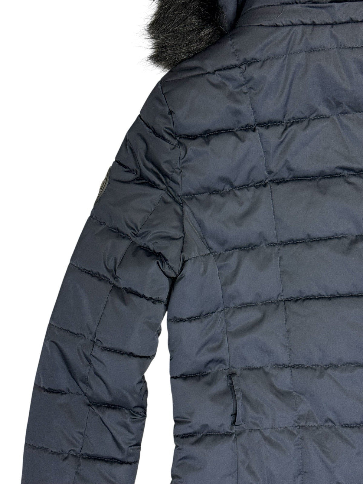 Geographical Norway Blue Puffer Jacket Size 10