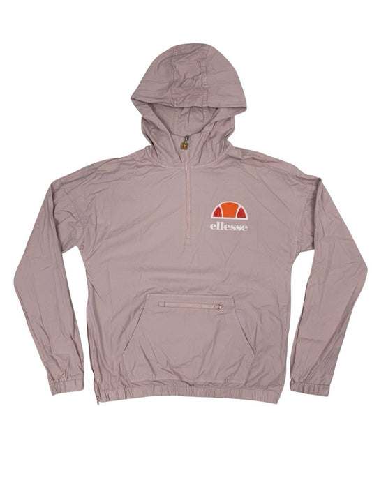 Ellesse Pink Half Zip Printed Poncho Hoodie Size 8