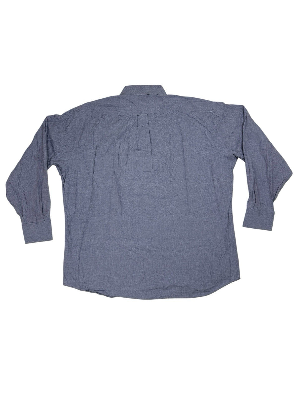 Tommy Hilfiger Blue Collared Shirt XL 17.5" Collar