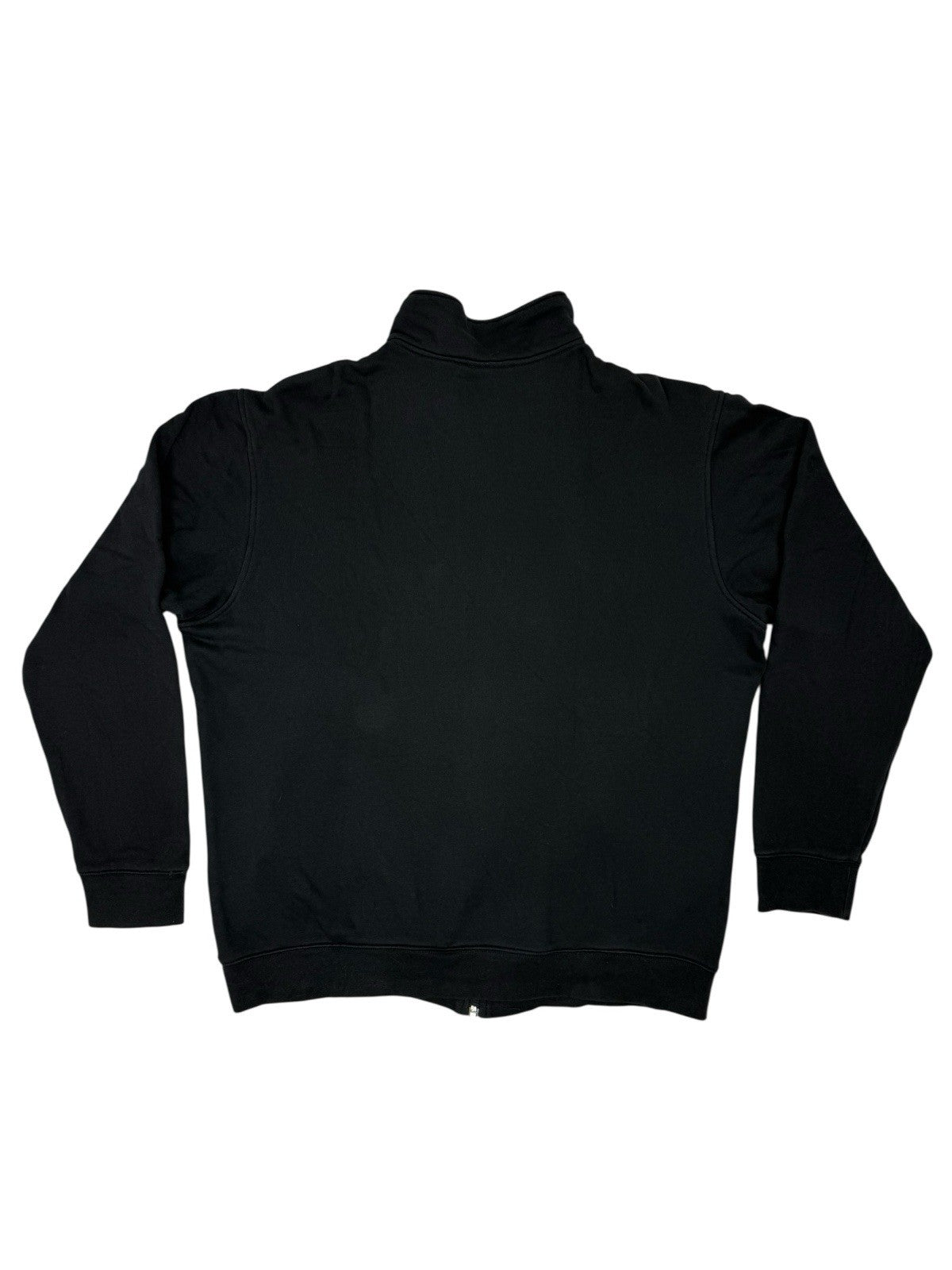 Reebok Black Retro Zip Cotton Fleece Lined Jacket XL