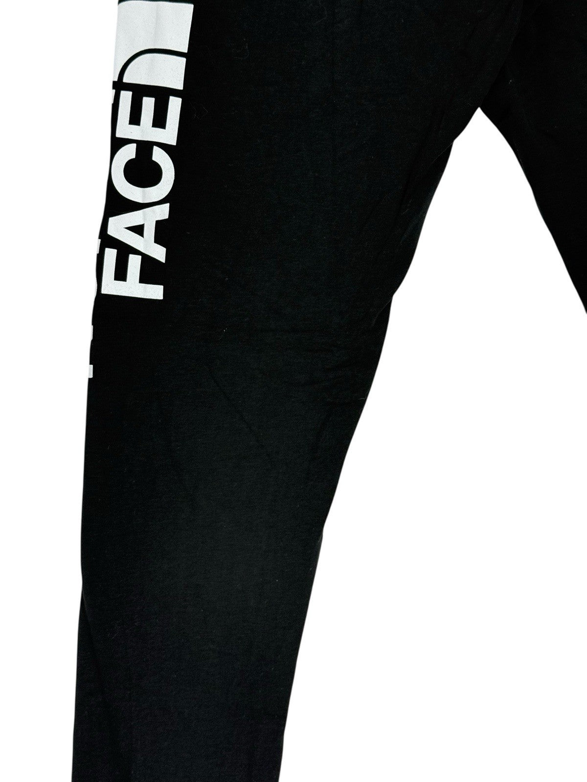 The North Face Black Big Logo Printed Leggings Youth Large