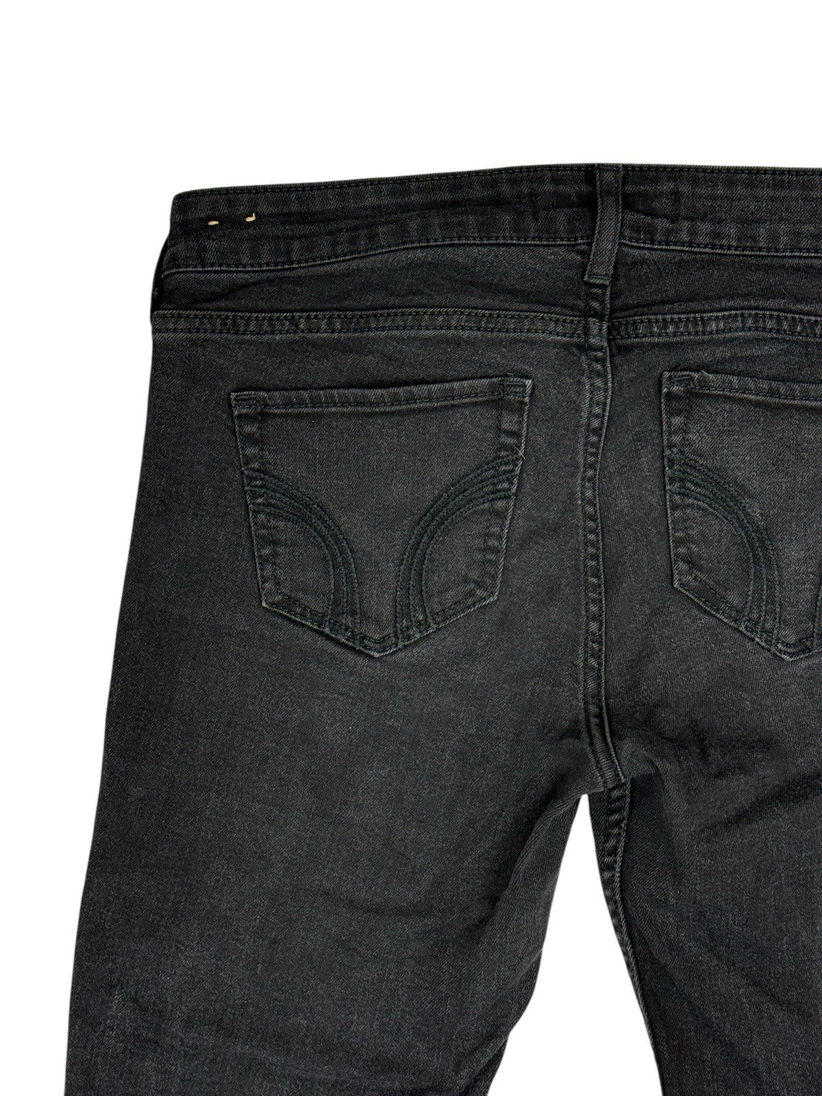 Hollister Black Denim Skinny Jeans 28W 33L