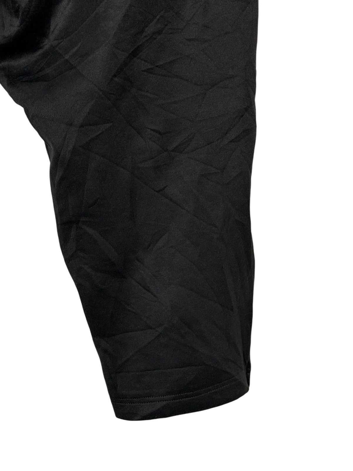Adidas Vintage Black Polyester Track Trousers 44/46
