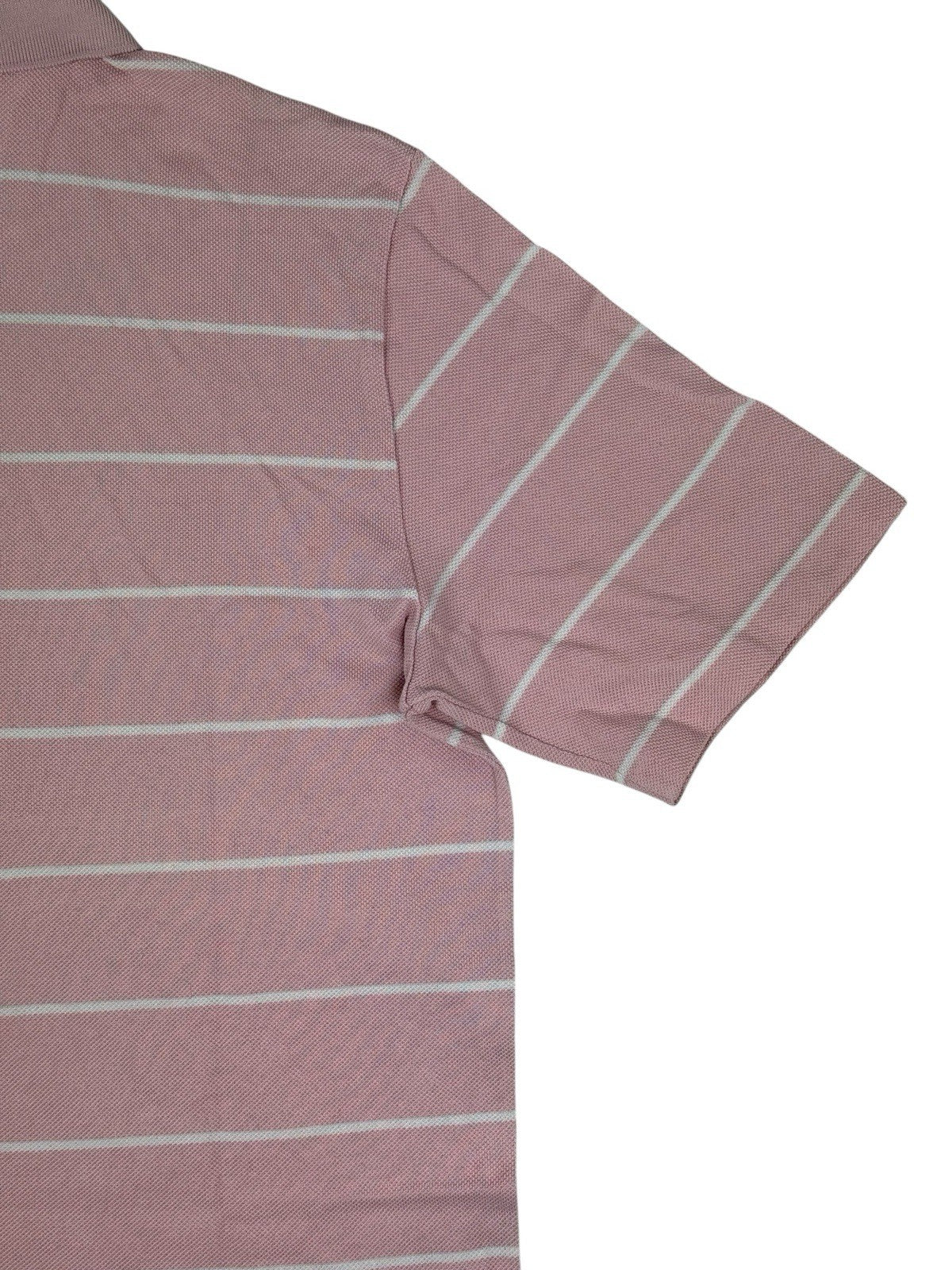 Polo Ralph Lauren Retro Pink Striped Golf Polo Medium