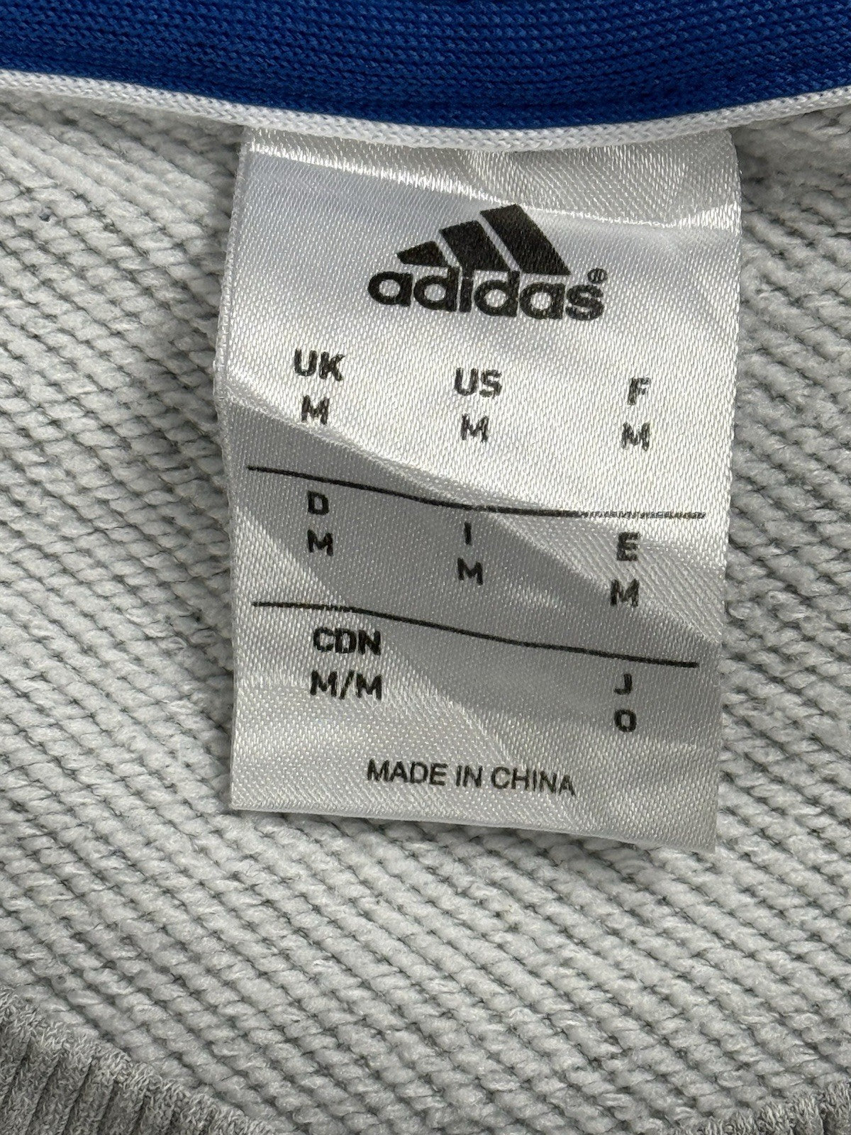 Adidas Grey Retro Jumper Medium