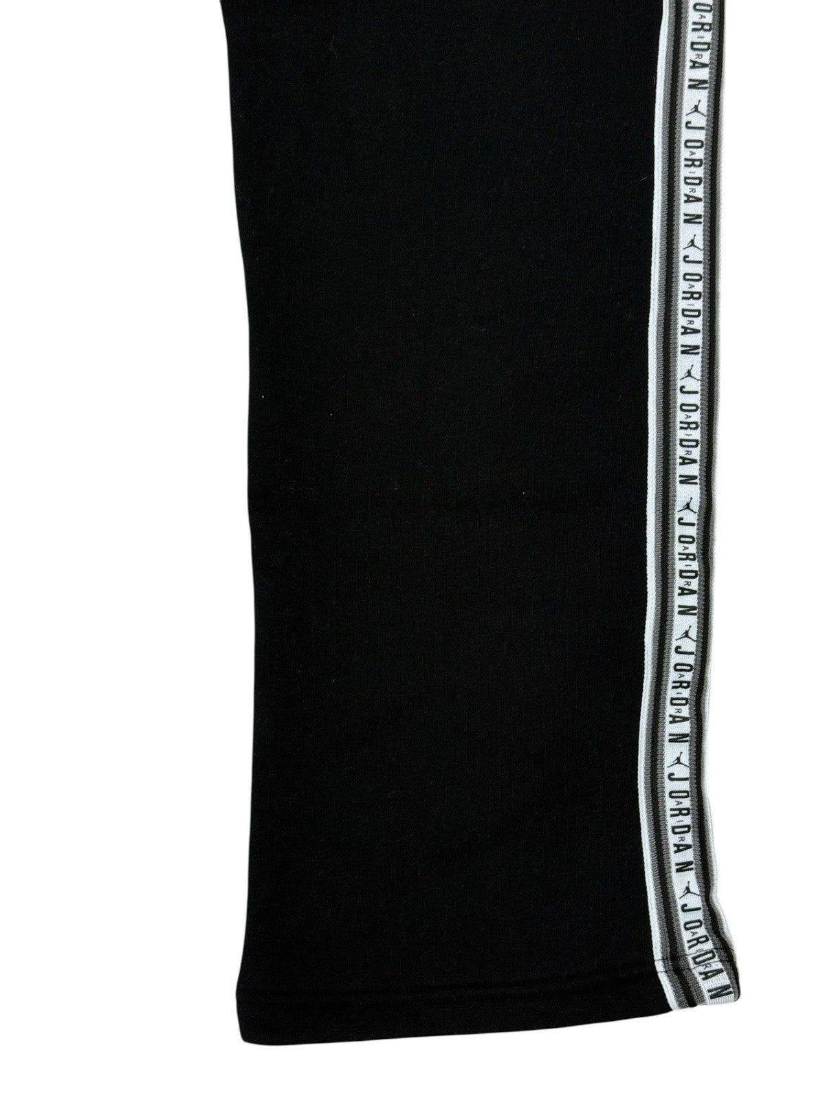 Jordan Black Cotton Blend Joggers Size Large