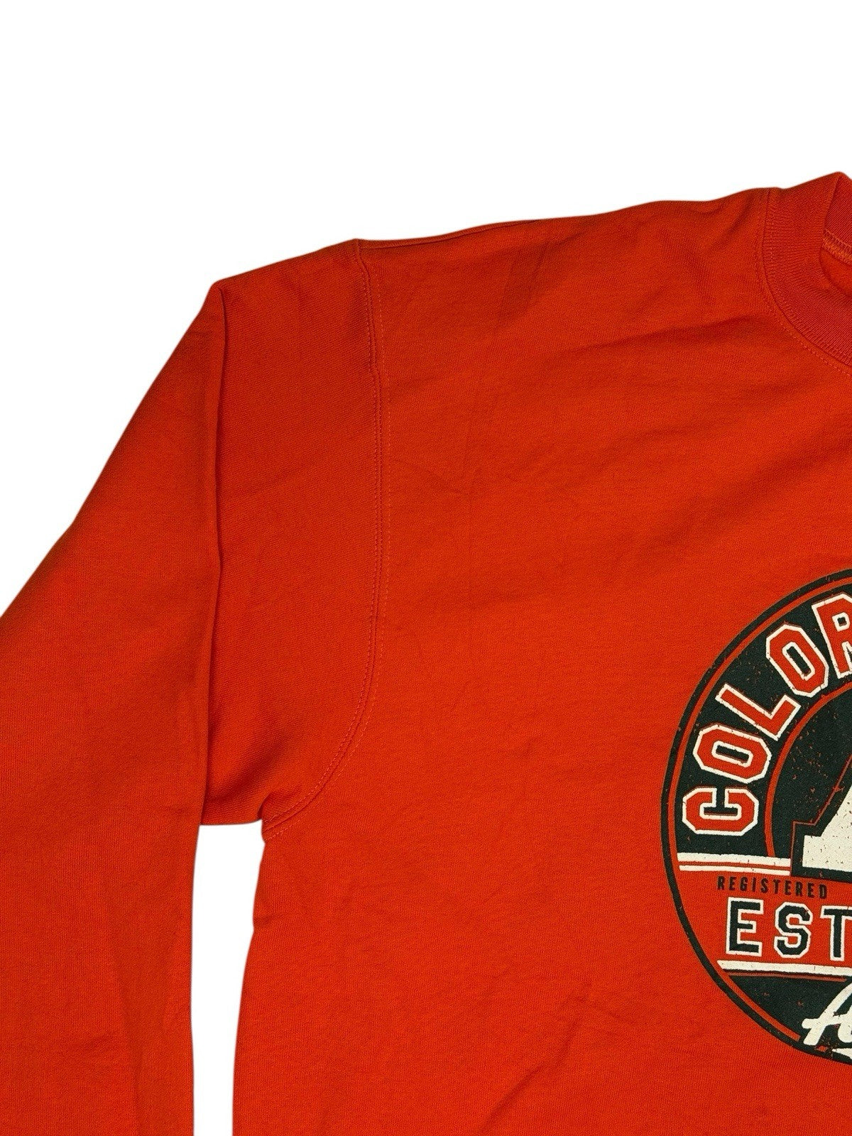 Champion Orange Colorado State Retro Jumper Large