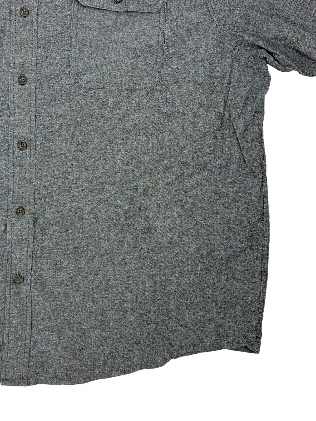 Wrangler Blue Button Up Top 2XL