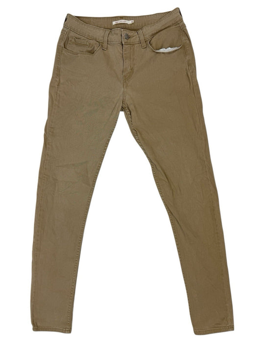 Levi's 535 Beige Super Skinny Jeans 30W 30L