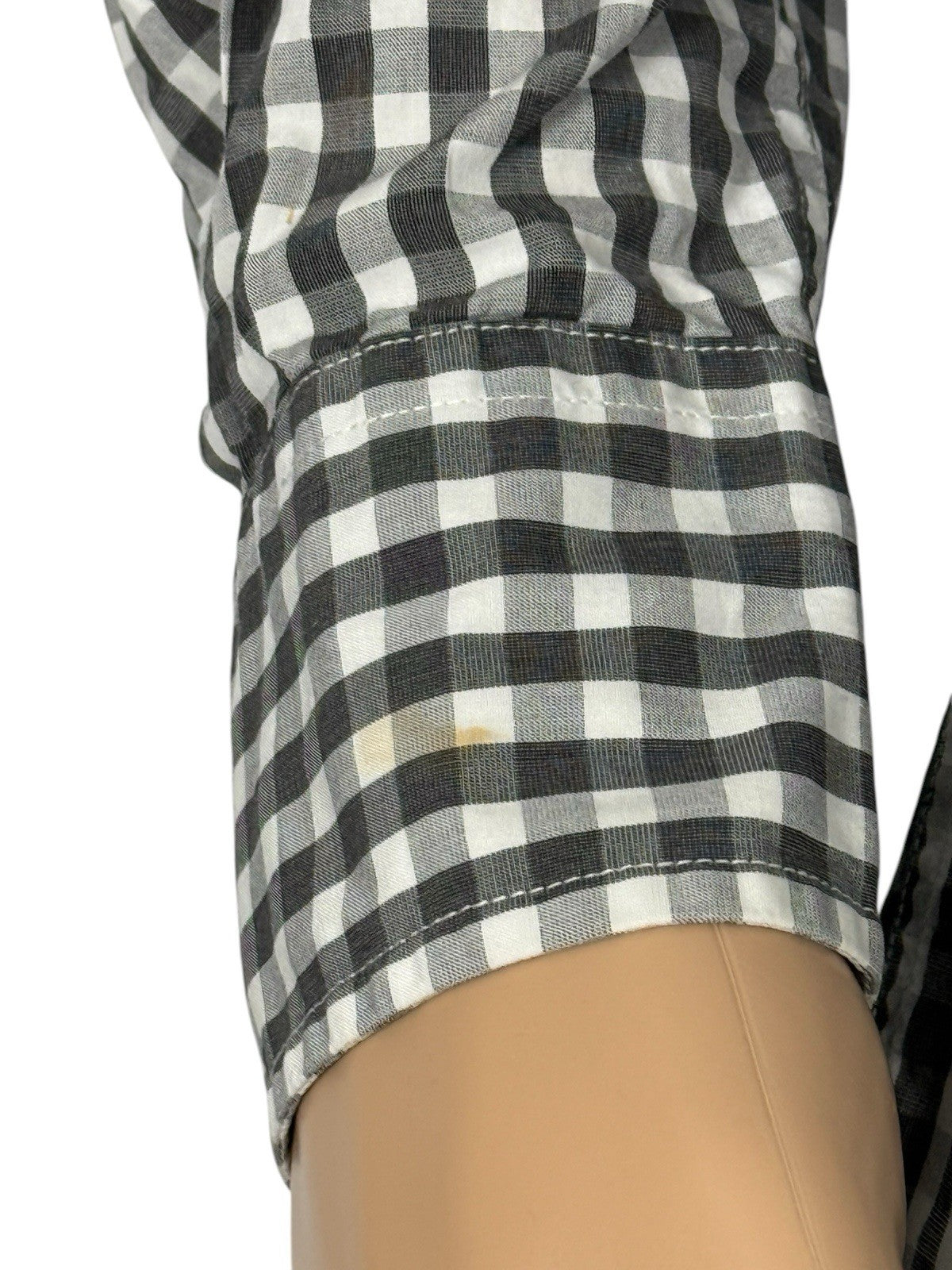 Tommy Hilfiger Grey Check Shirt Medium