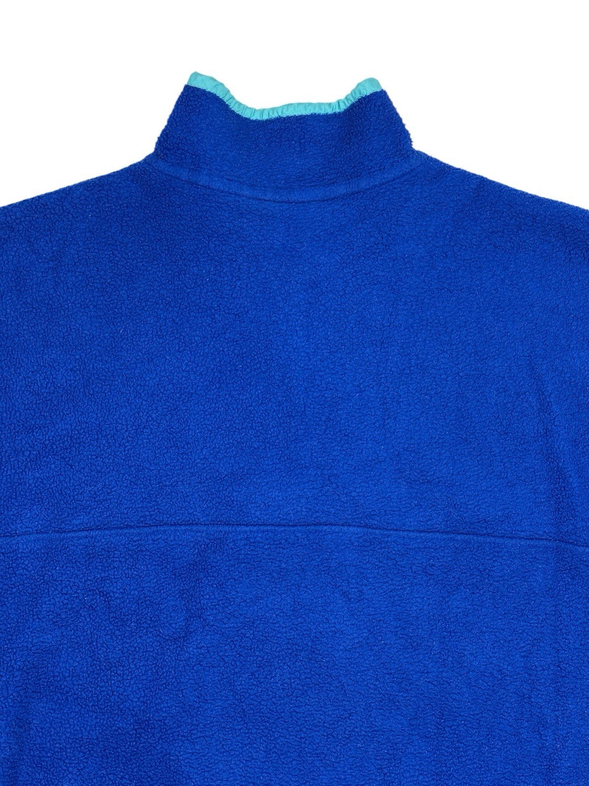 Patagonia Blue Retro Snap Fleece Jumper Size 12