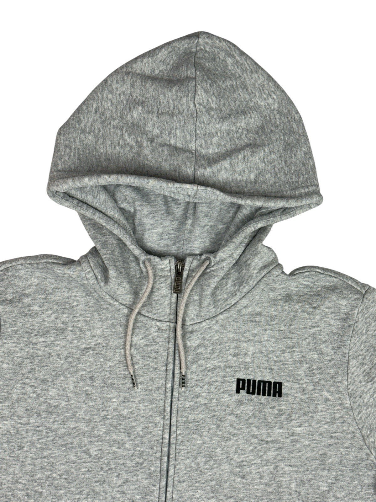Puma Grey Zip Hoodie Jacket Size 16 (XL)