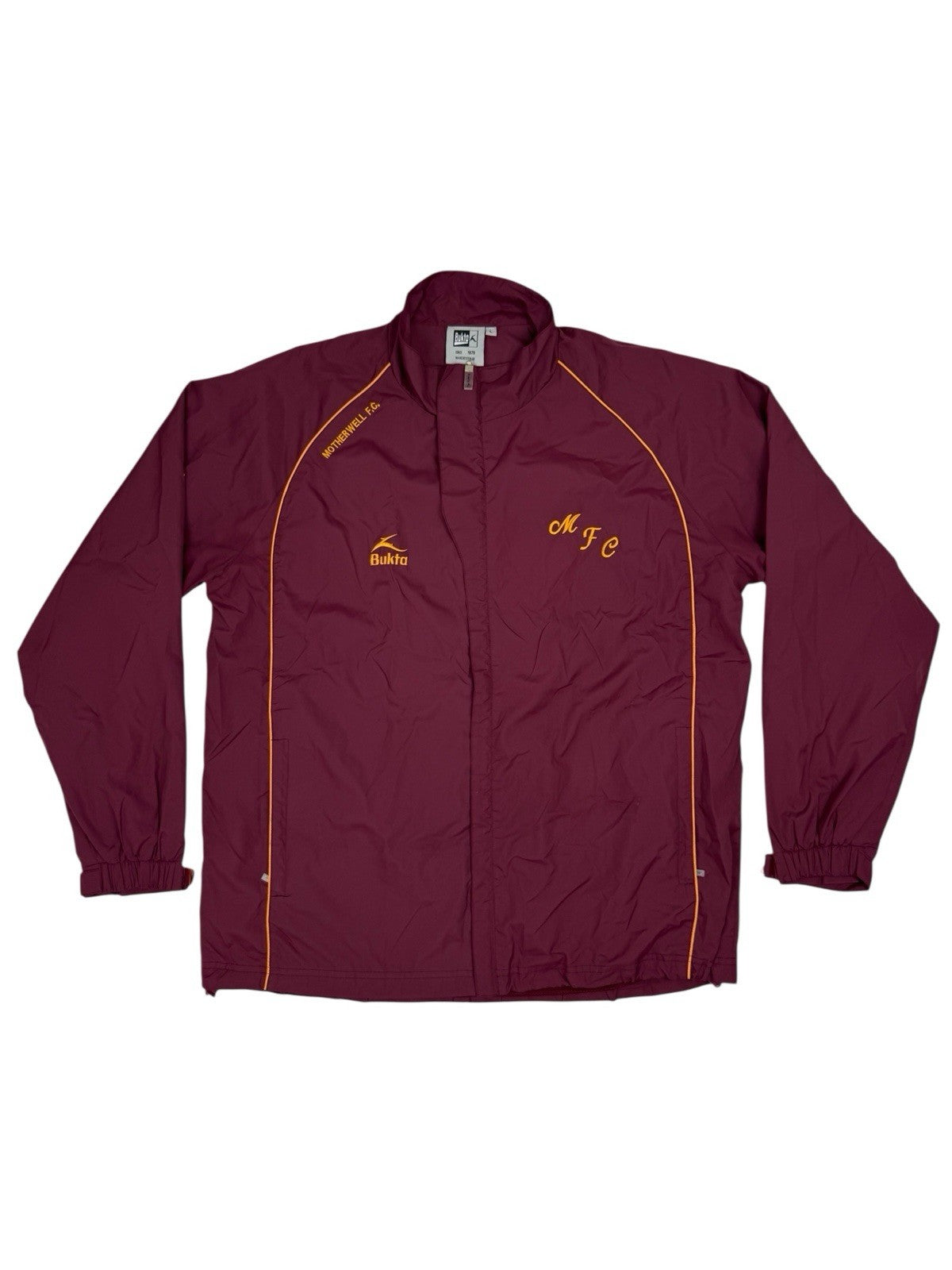 Motherwell FC Burgundy Zip Jacket Large