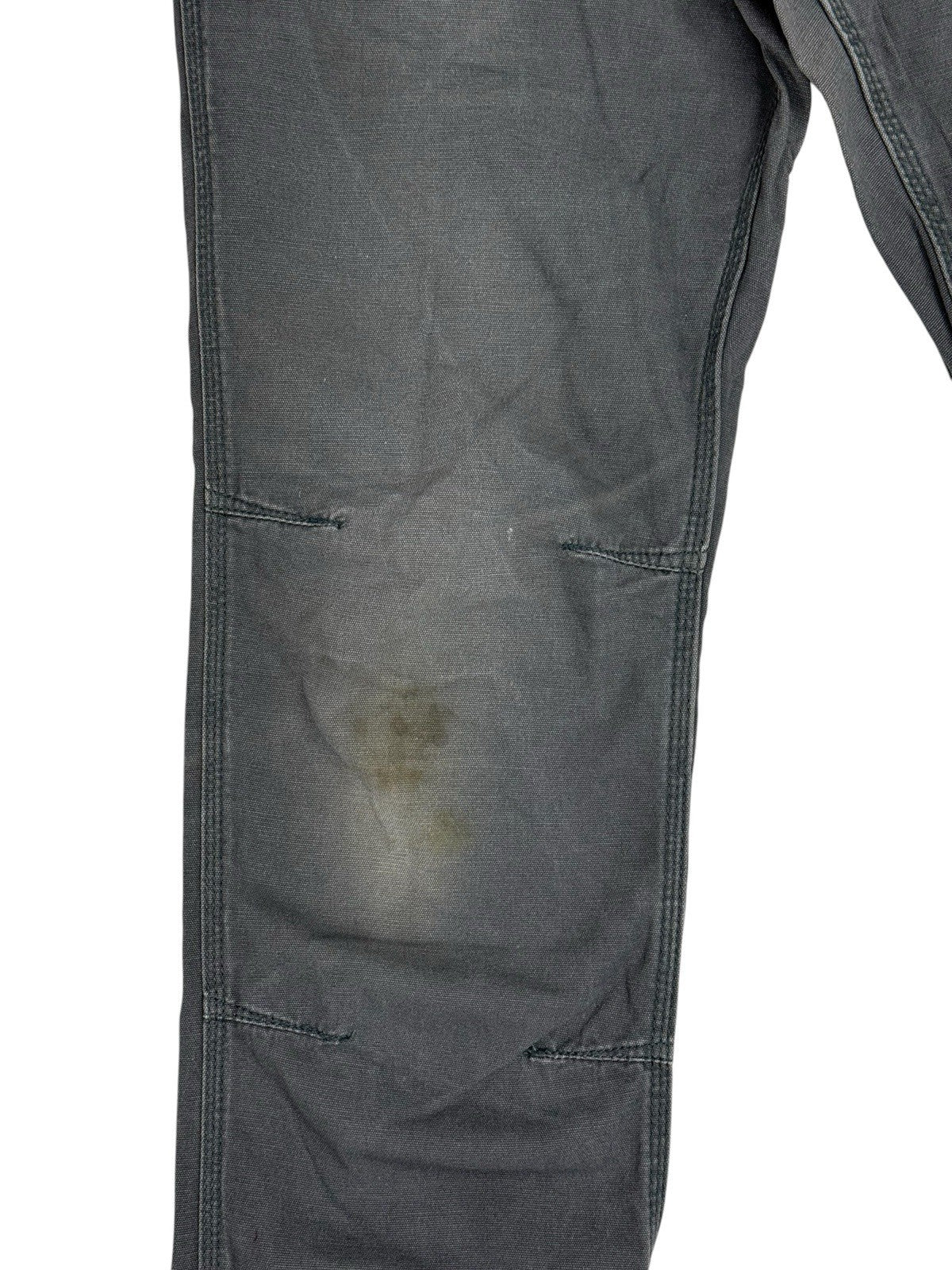 Carhartt Grey Straight Fit Rugged Flex Jeans 33W 34L