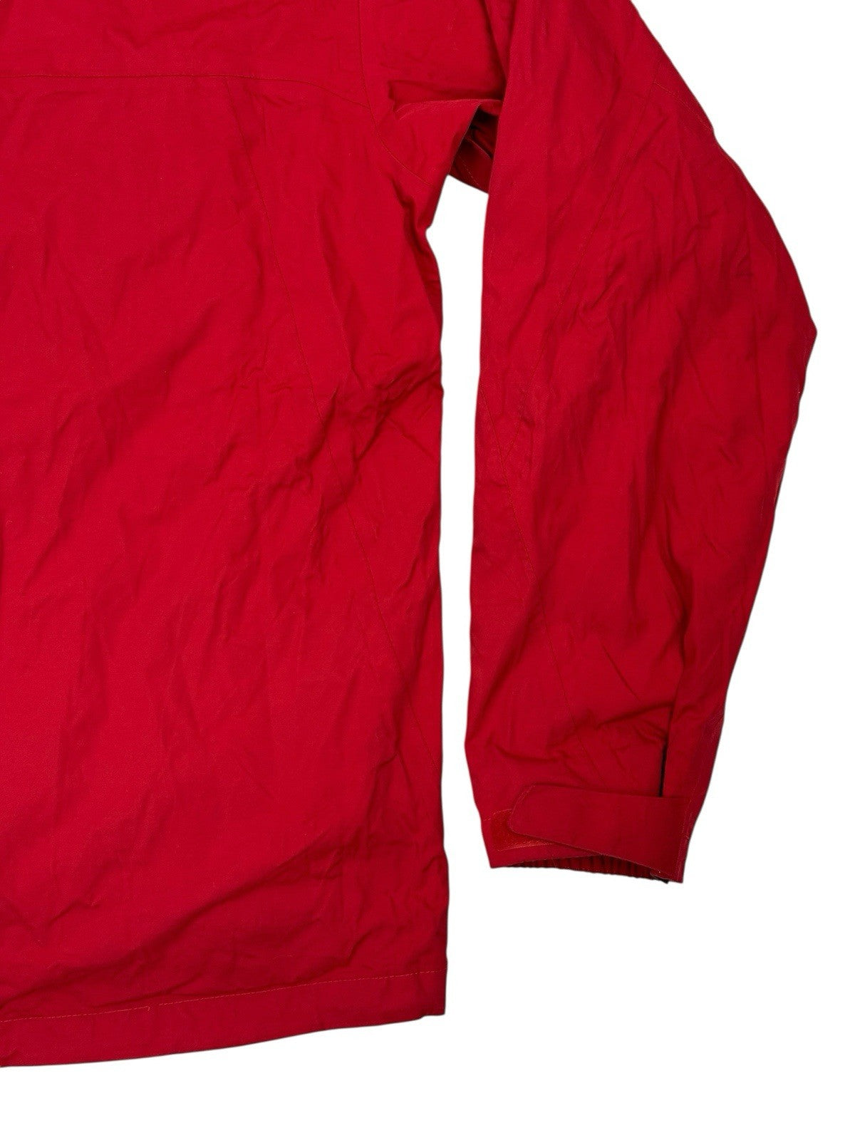 Columbia Red Omni-Tech Zip Rain Jacket Medium