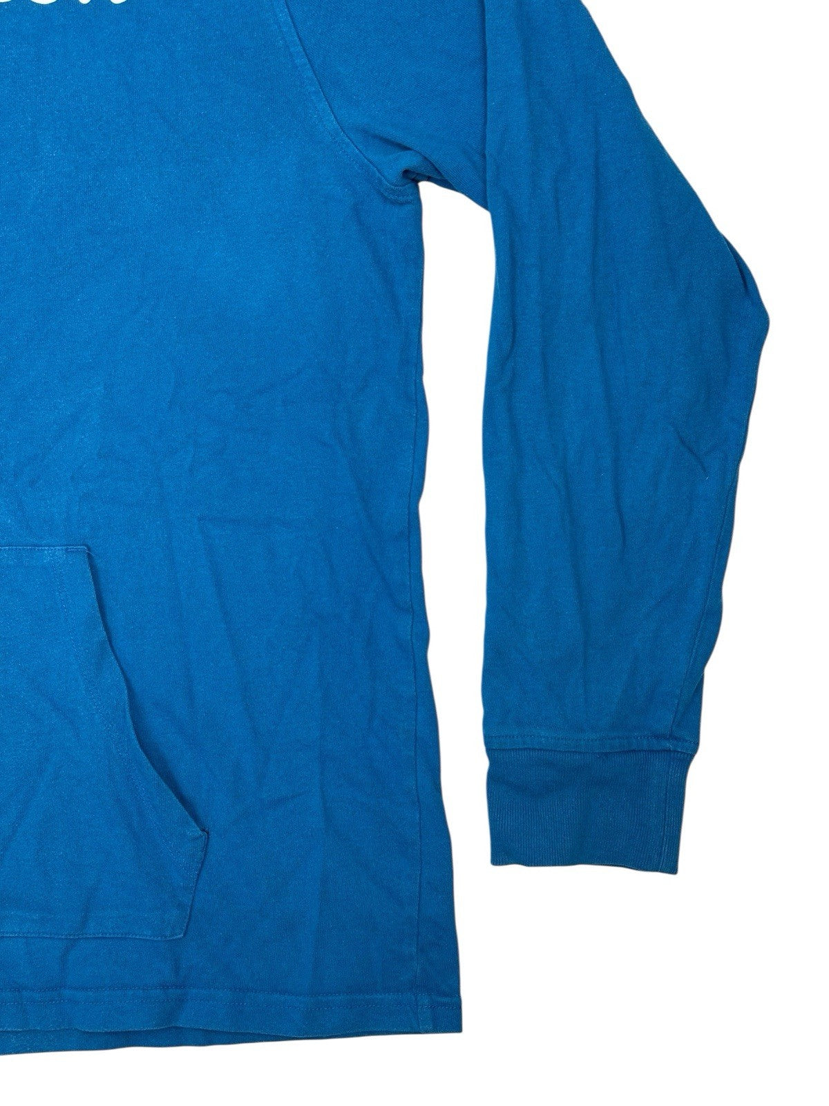 Champion Blue Printed Hoodie Large