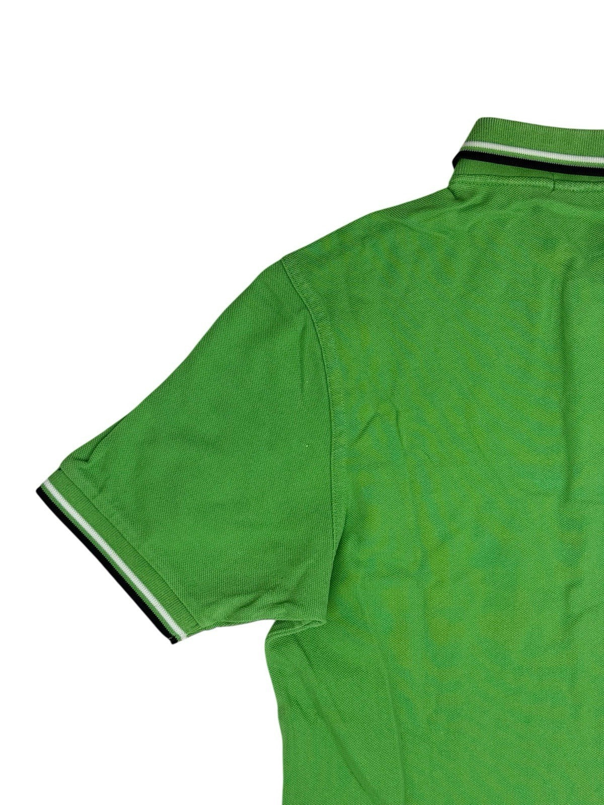Fred Perry Green Slim Fit Polo Top Small