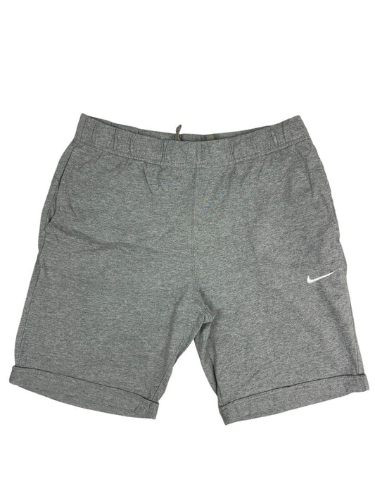 Nike Grey Retro Cotton Shorts Medium