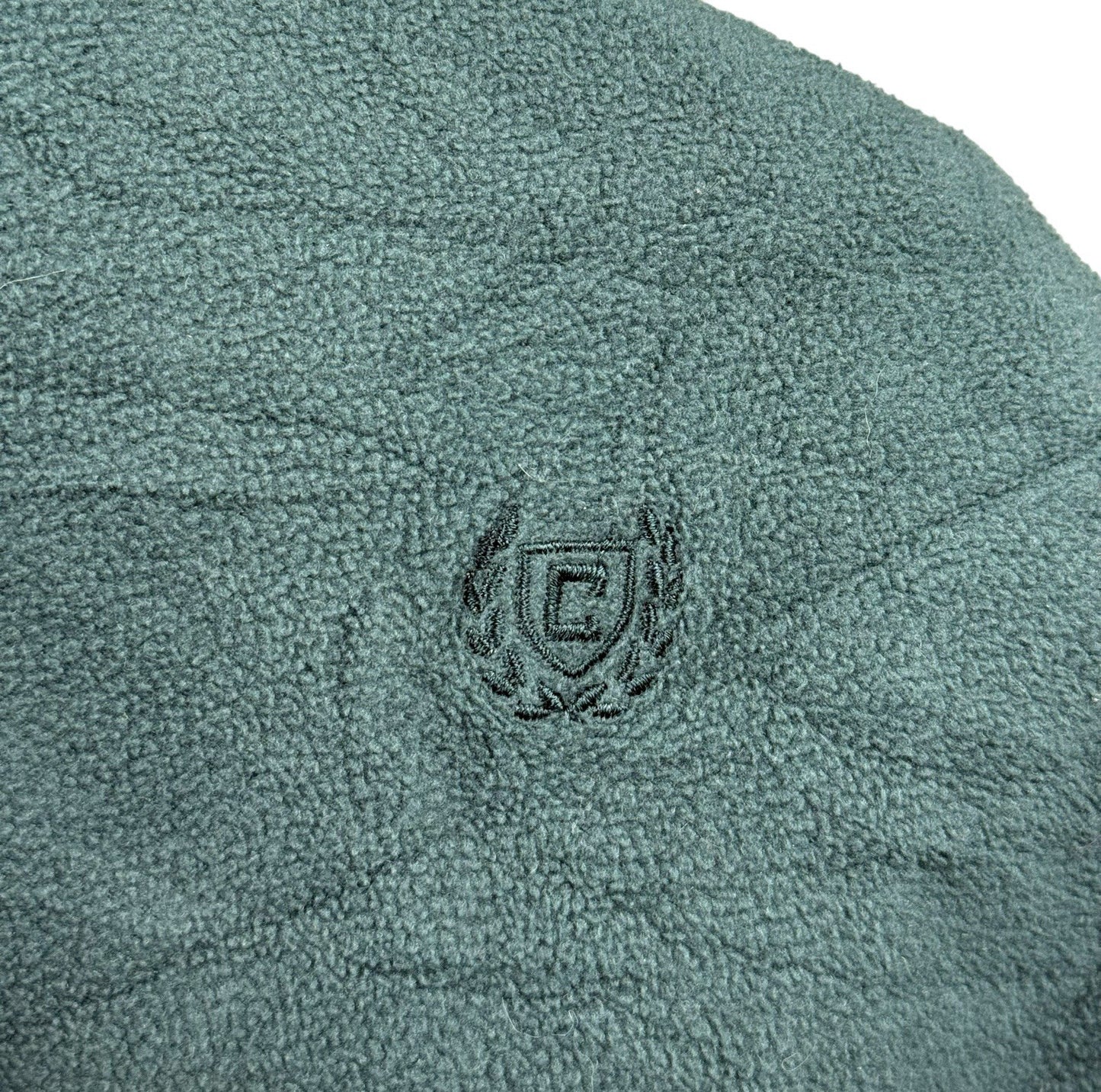 Chaps Green Quarter Zip Fleece Medium