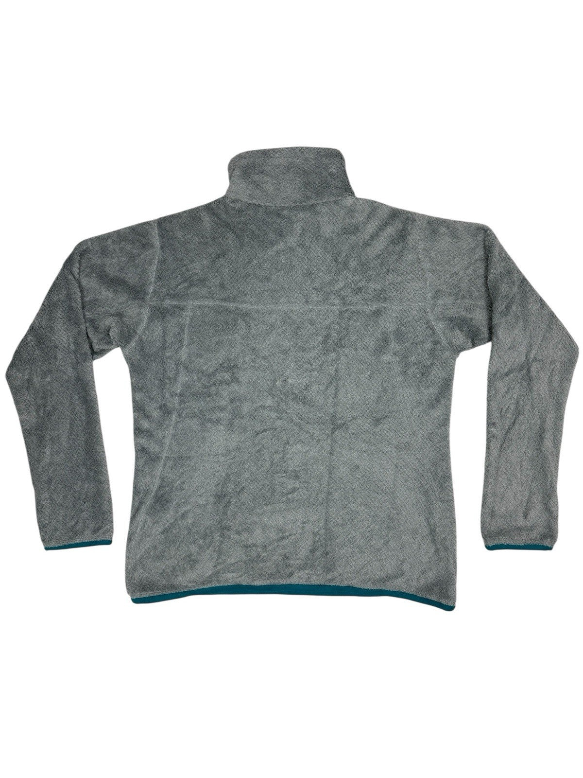 Patagonia Grey Snap Fleece Jumper Medium