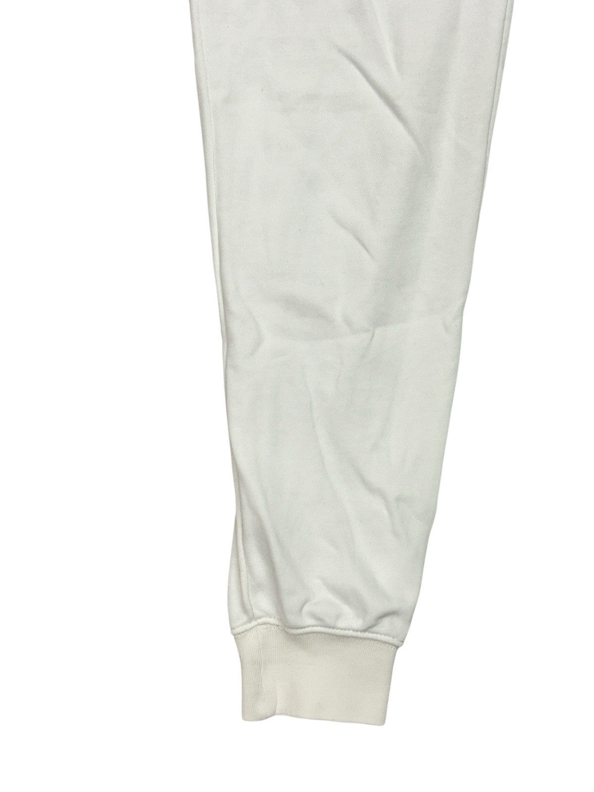 Nike White Cotton Blend Jogger Track Bottoms XS