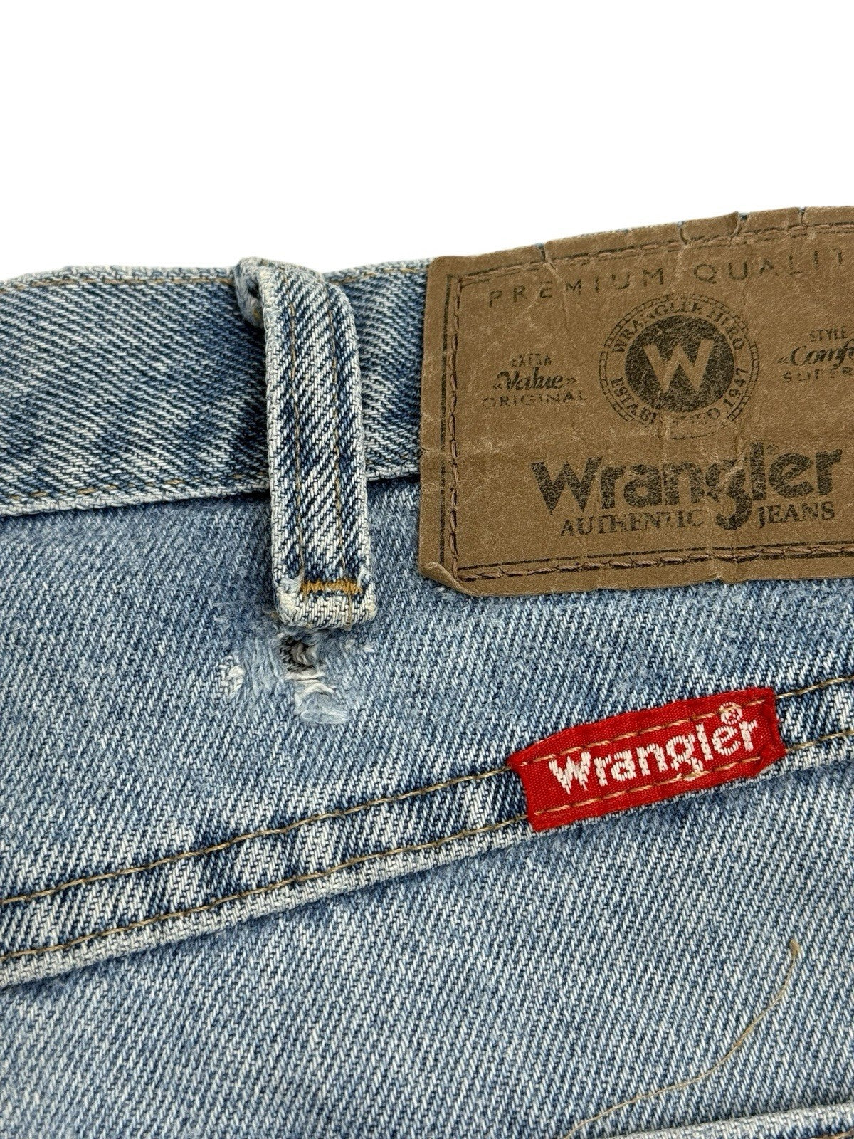 Wrangler Blue Denim Jeans 36W 33L