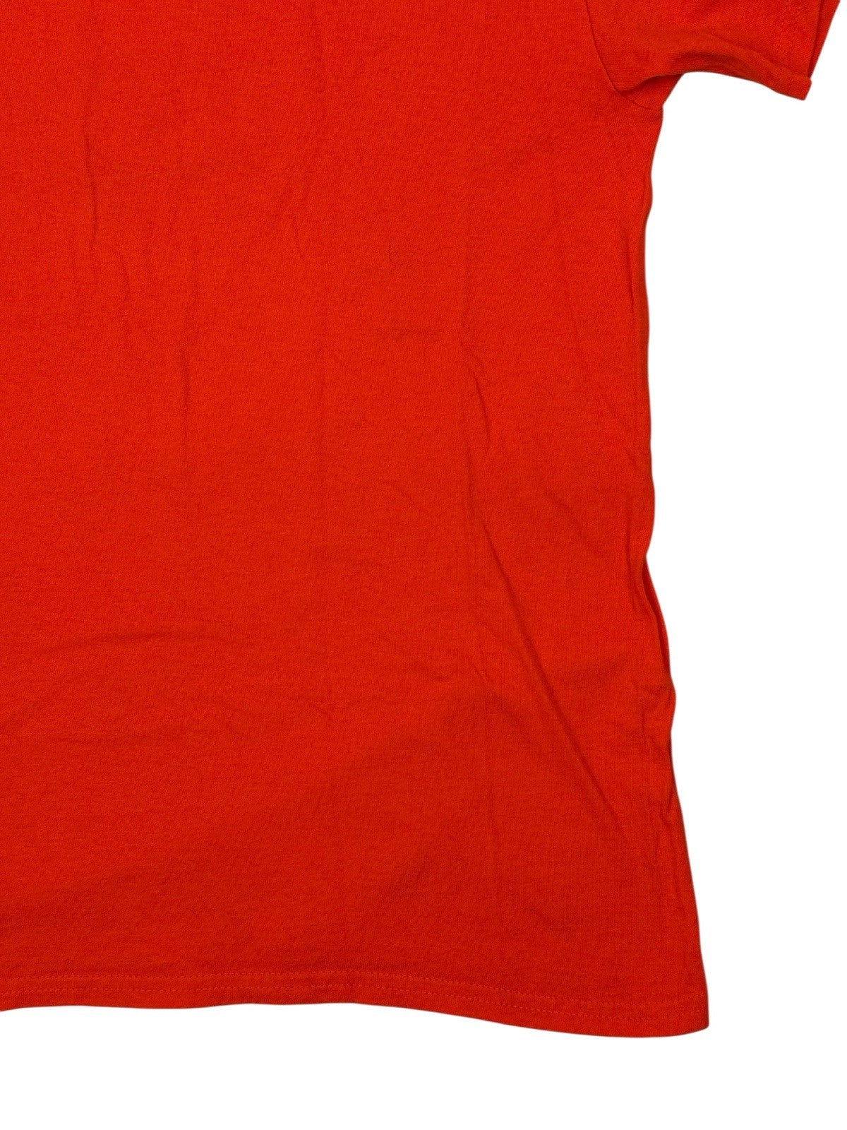 Retro Orange North Cobb Warriors American Sports Top Medium