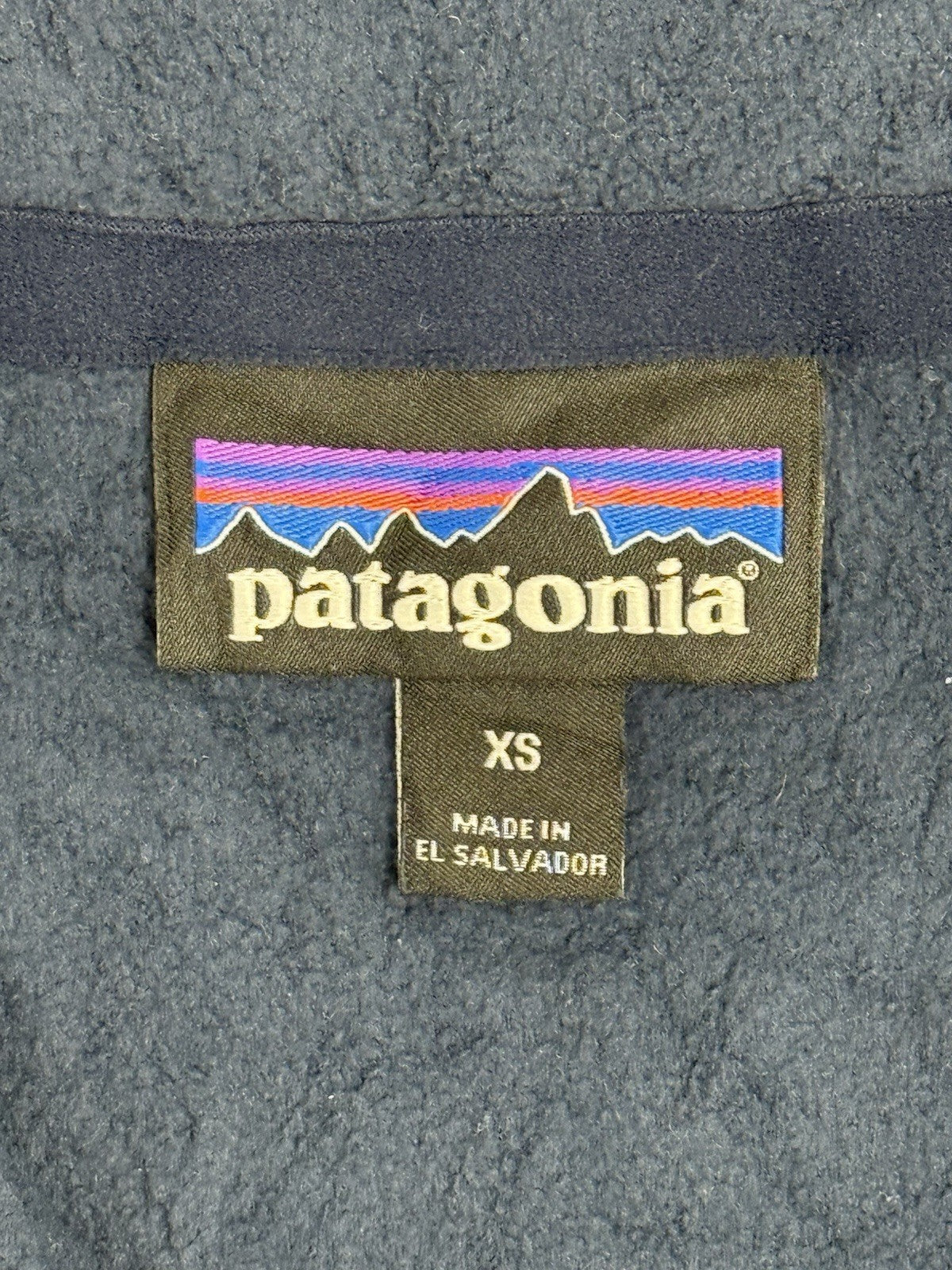Patagonia Blue Micro D Fleece 1/4 Zip Jumper XS
