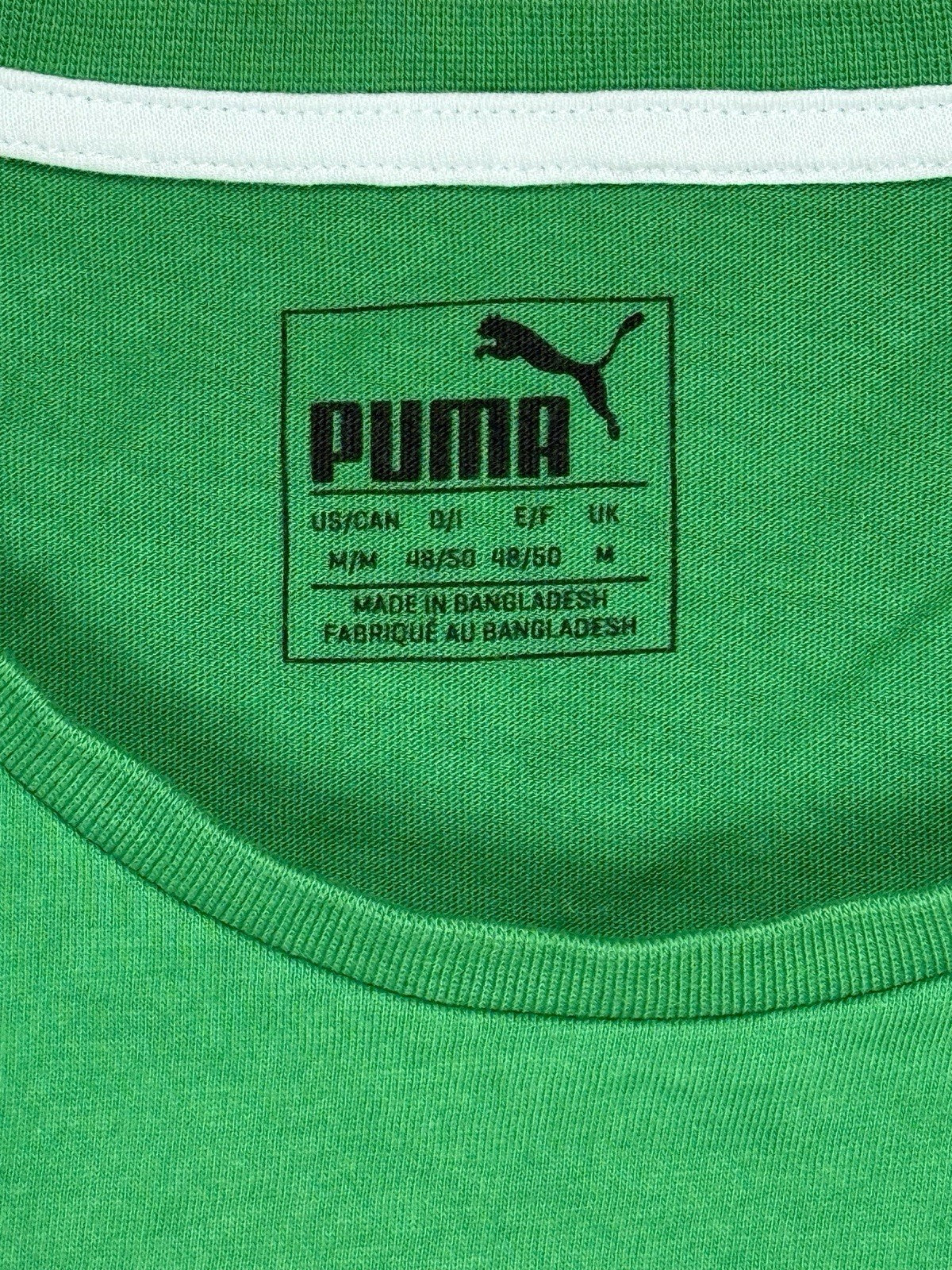 Puma Green Big Cat Top Medium