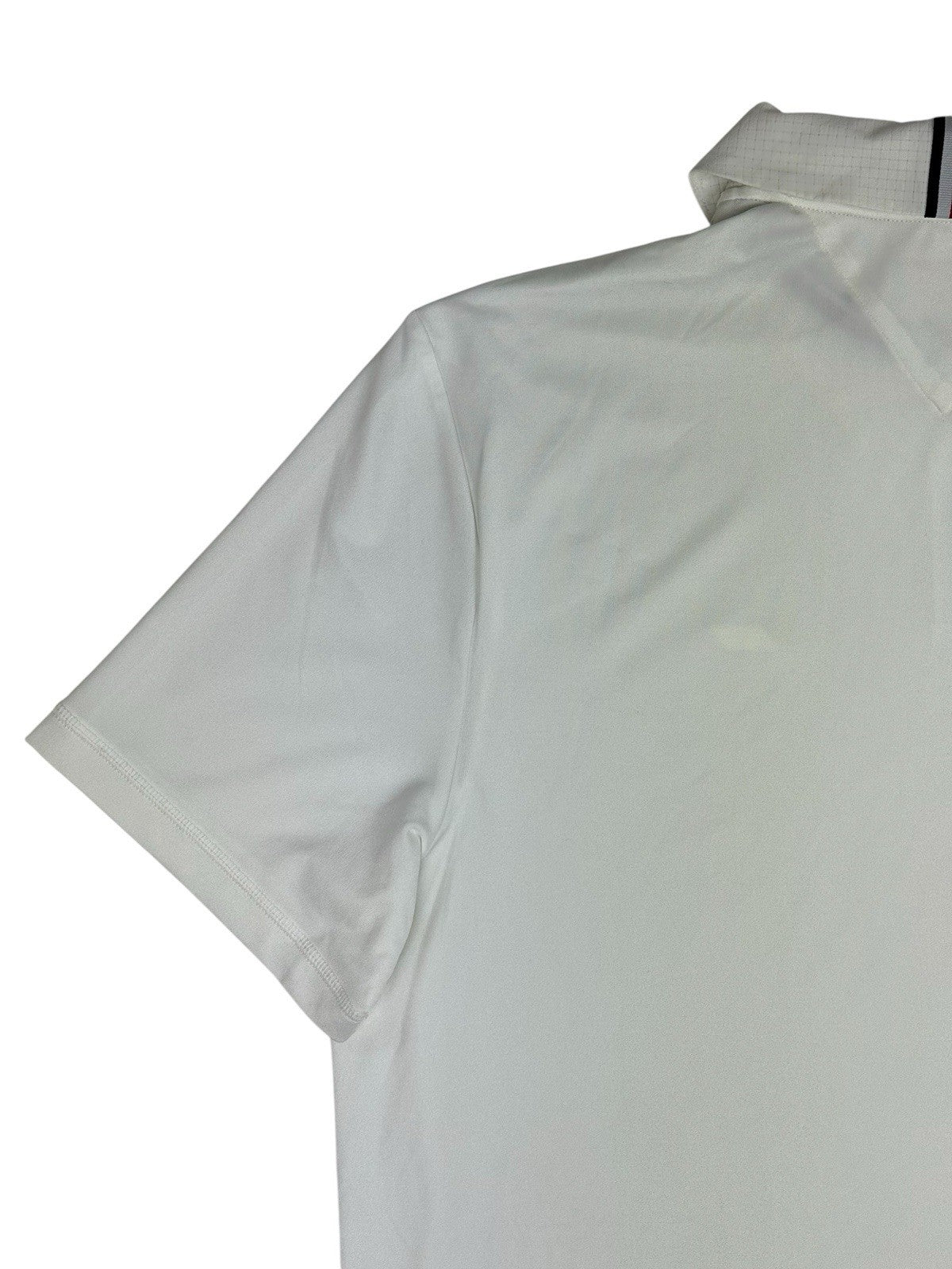 Tommy Hilfiger White Polo Top Medium