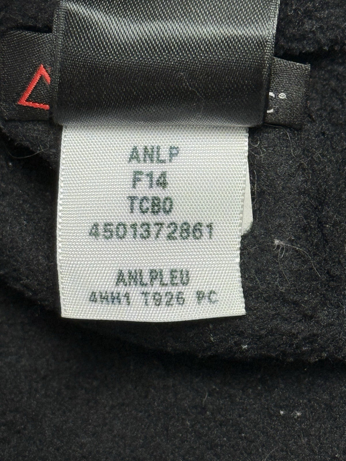 The North Face Black Denali Fleece Jacket Medium