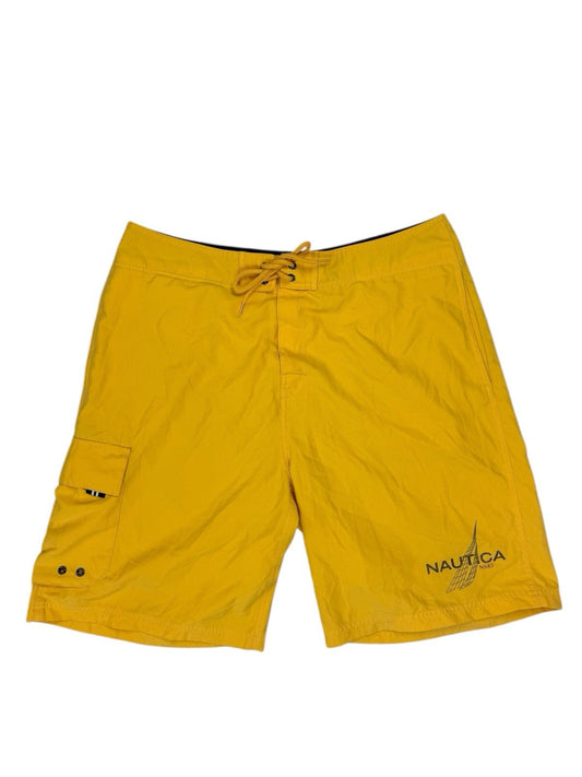 Natuica Yellow Swim Shorts 36W