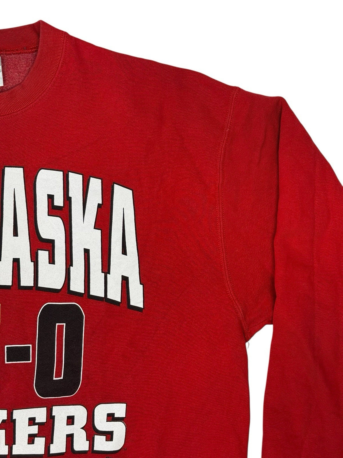 Nebraska Huskers Red Fruit of the Loom Retro Jumper XL