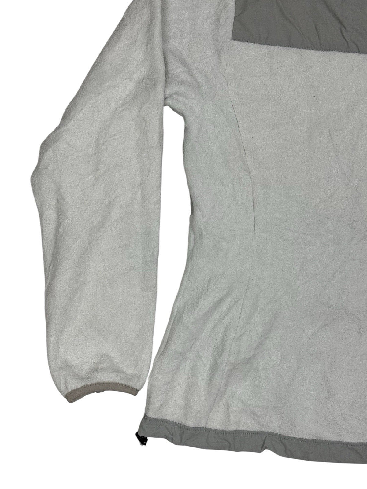 The North Face White Denali Fleece Zip Jacket Women's Small