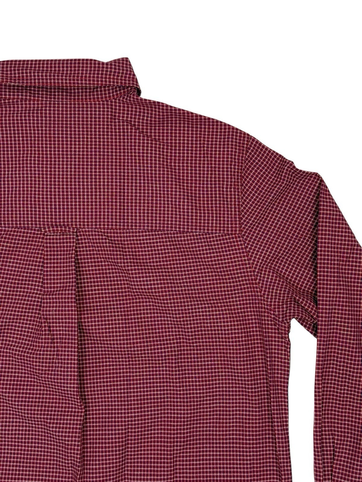 Chaps Red Check Collared Shirt Medium