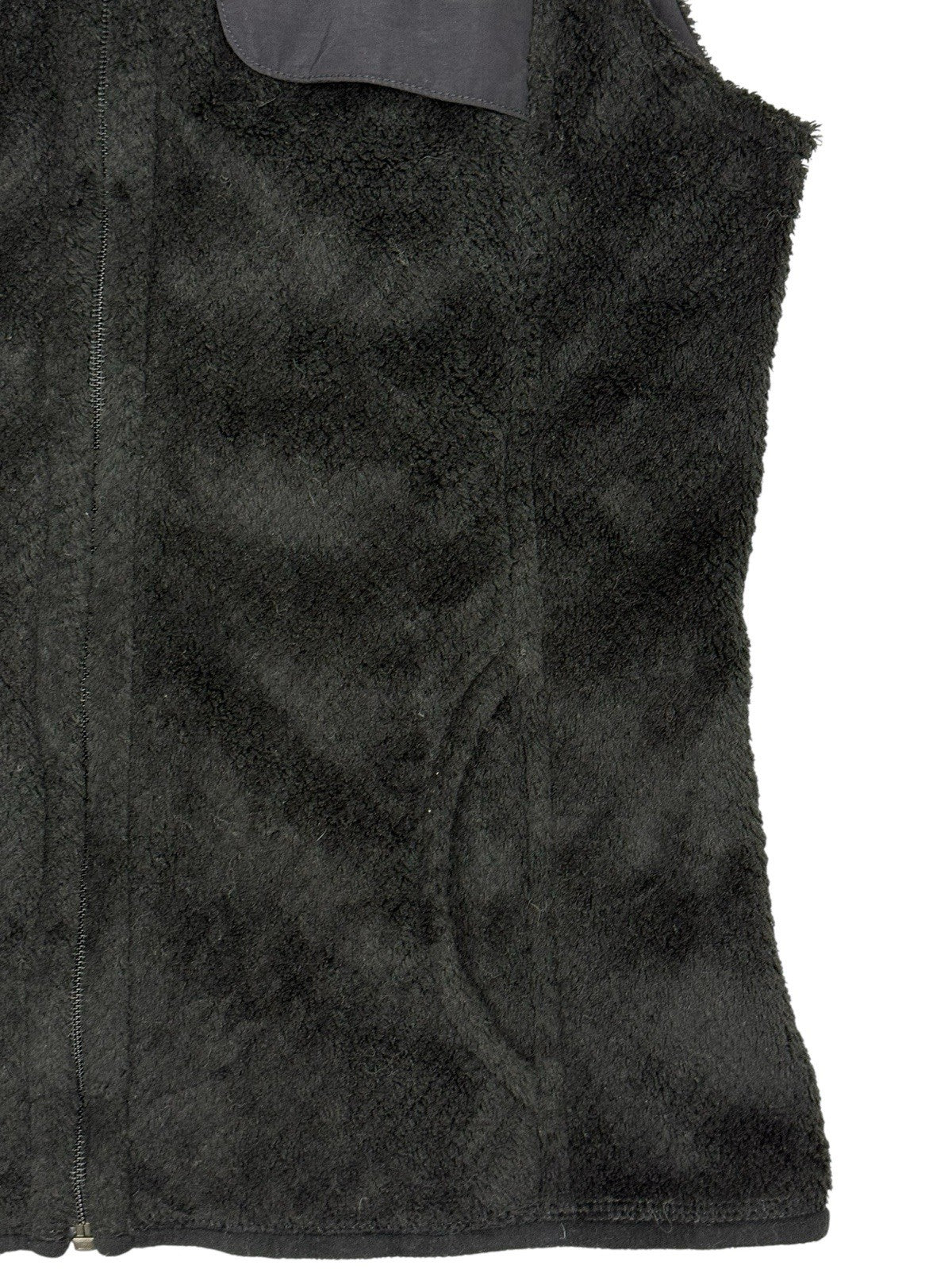 Patagonia Black Micro Pile Retool Fleece Gillet Bodywarmer Medium