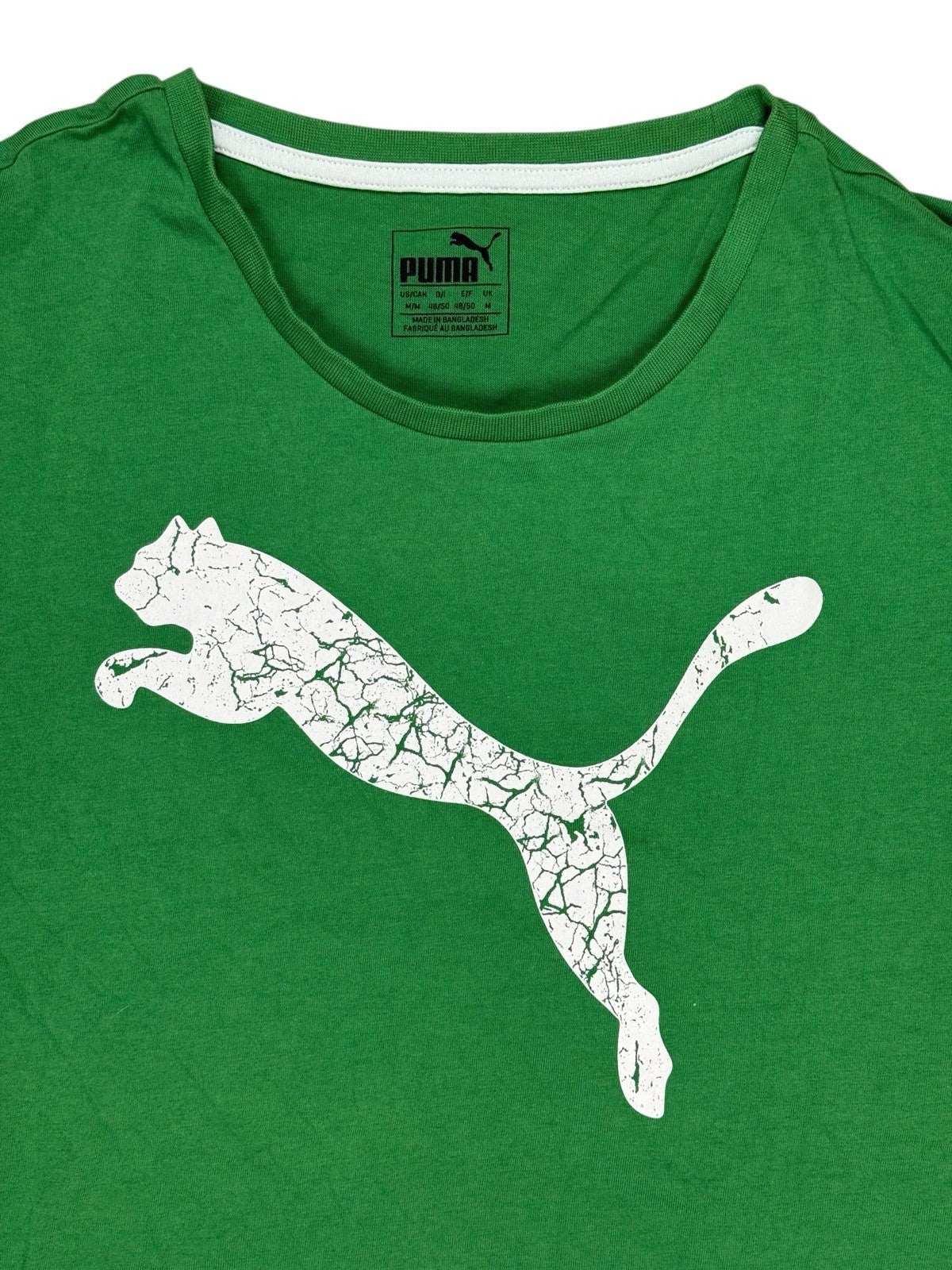 Puma Green Big Cat Top Medium