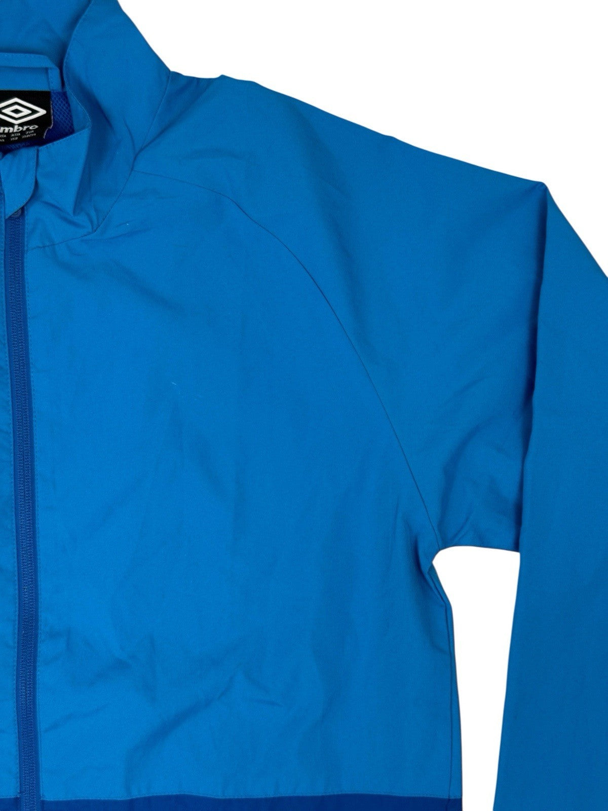Umbro Blue Two Tone Zip Track Jacket Youth XL