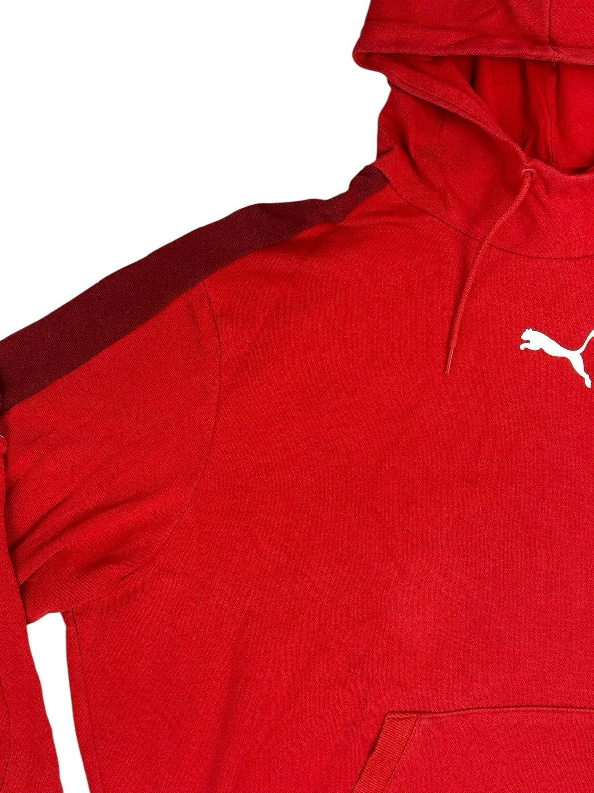 Puma Red Pullover Printed Logo Hoodie 2XL