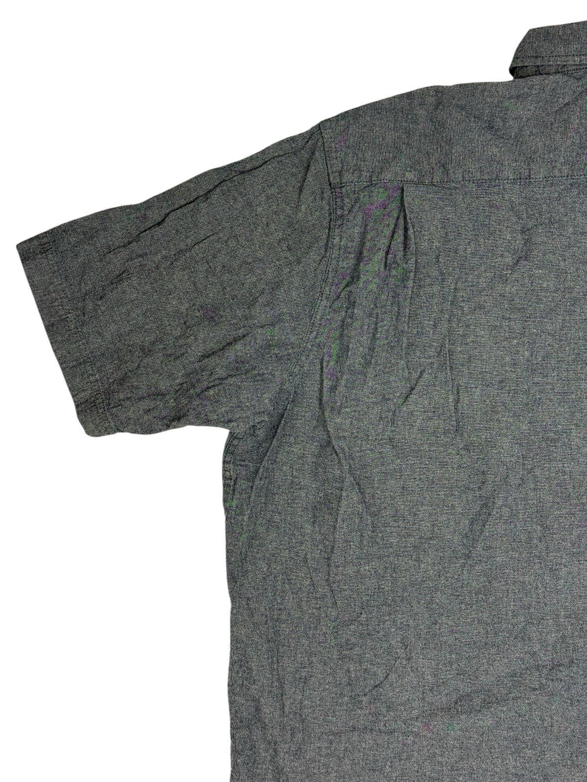 Wrangler Blue Button Up Top 2XL