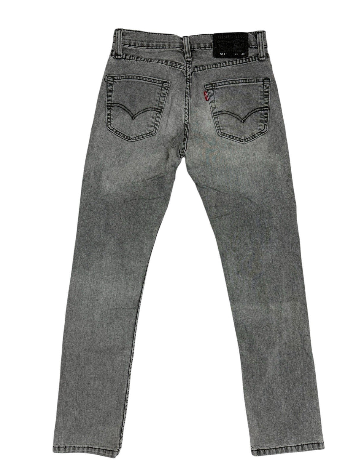 Levi's Grey 511 Slim Jeans 28W 30L